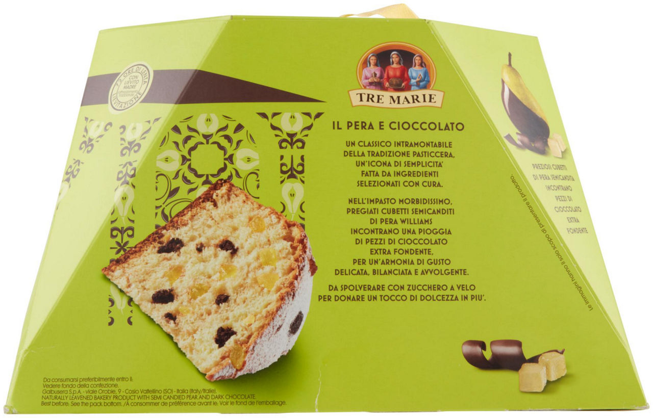 Panettone pera e cioccolato 930 gr - Immagine 11