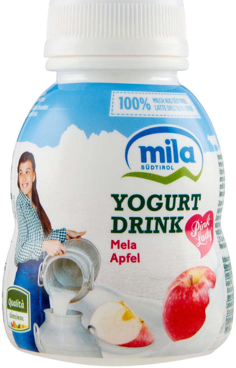 Yogurt da bere alla mela pink lady 200 gr - Immagine 01