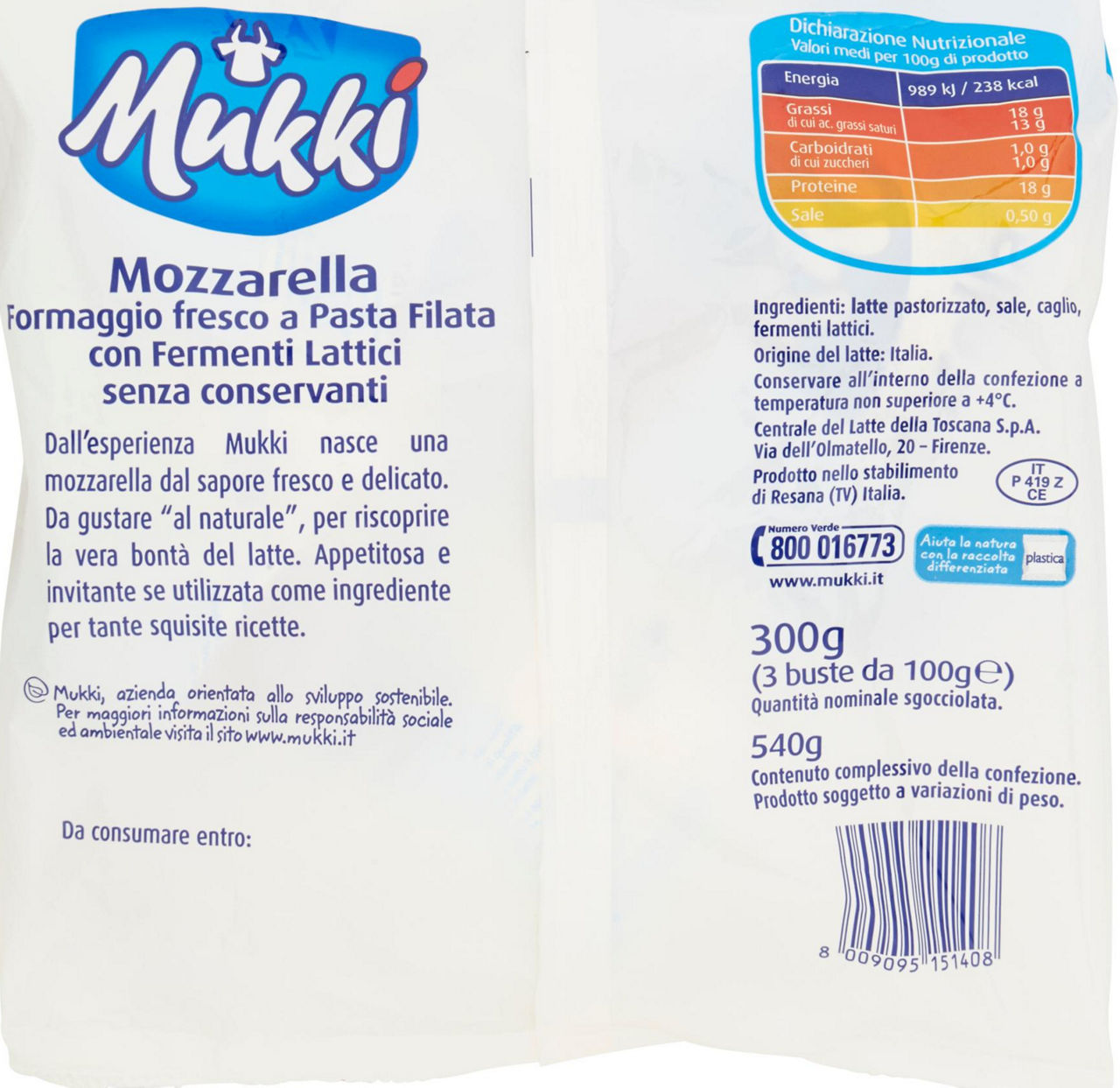 Mozzarelle 3 x 100 gr - Immagine 21