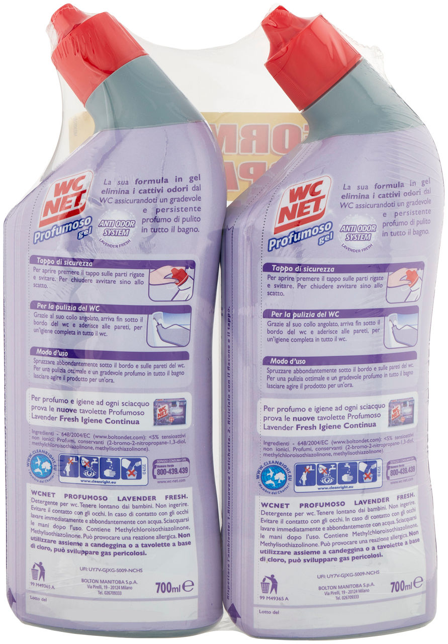 Detergente wc profumoso gel 2 pz x 700 ml - Immagine 21