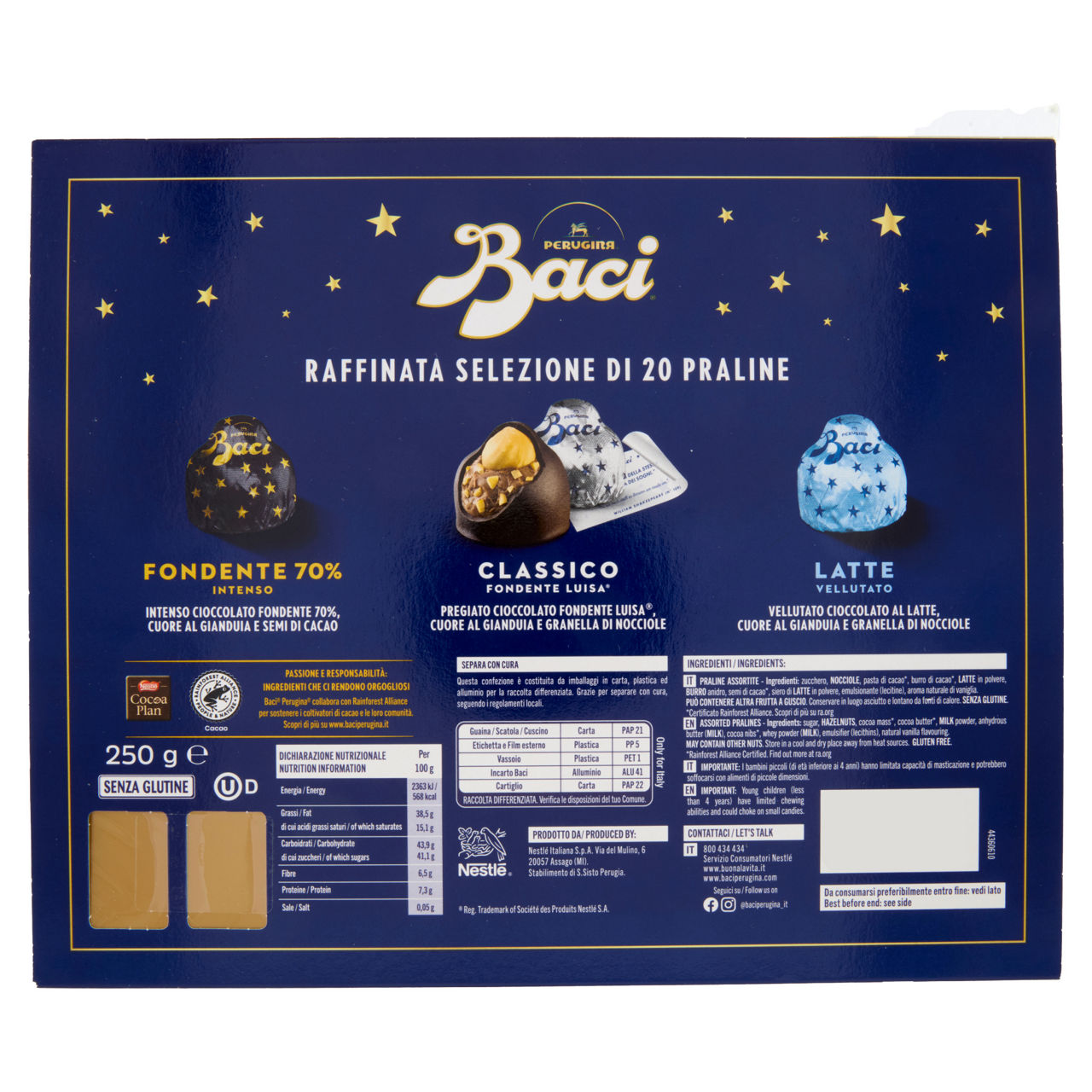 BACI SCATOLA REGALO ASSORTITA G 250 - Immagine 51