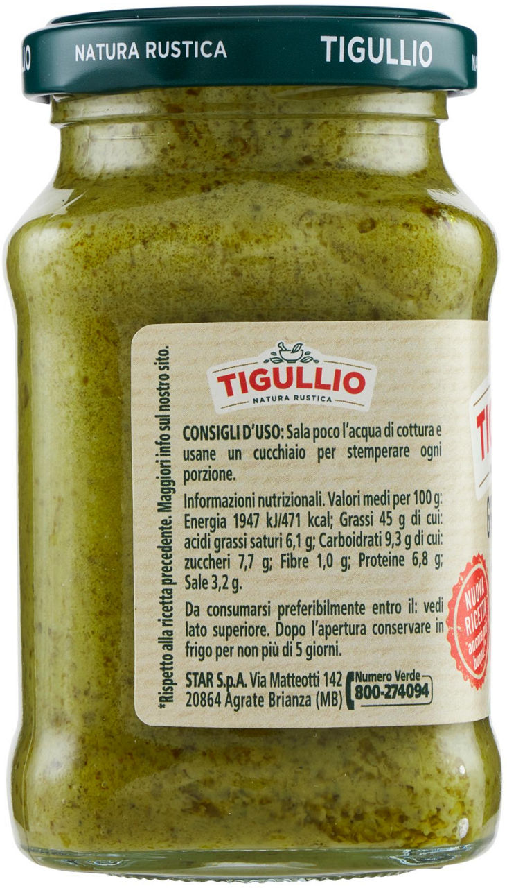 GRAN PESTO GENOVESE SENZA AGLIO STAR VASO G 190 - Immagine 11