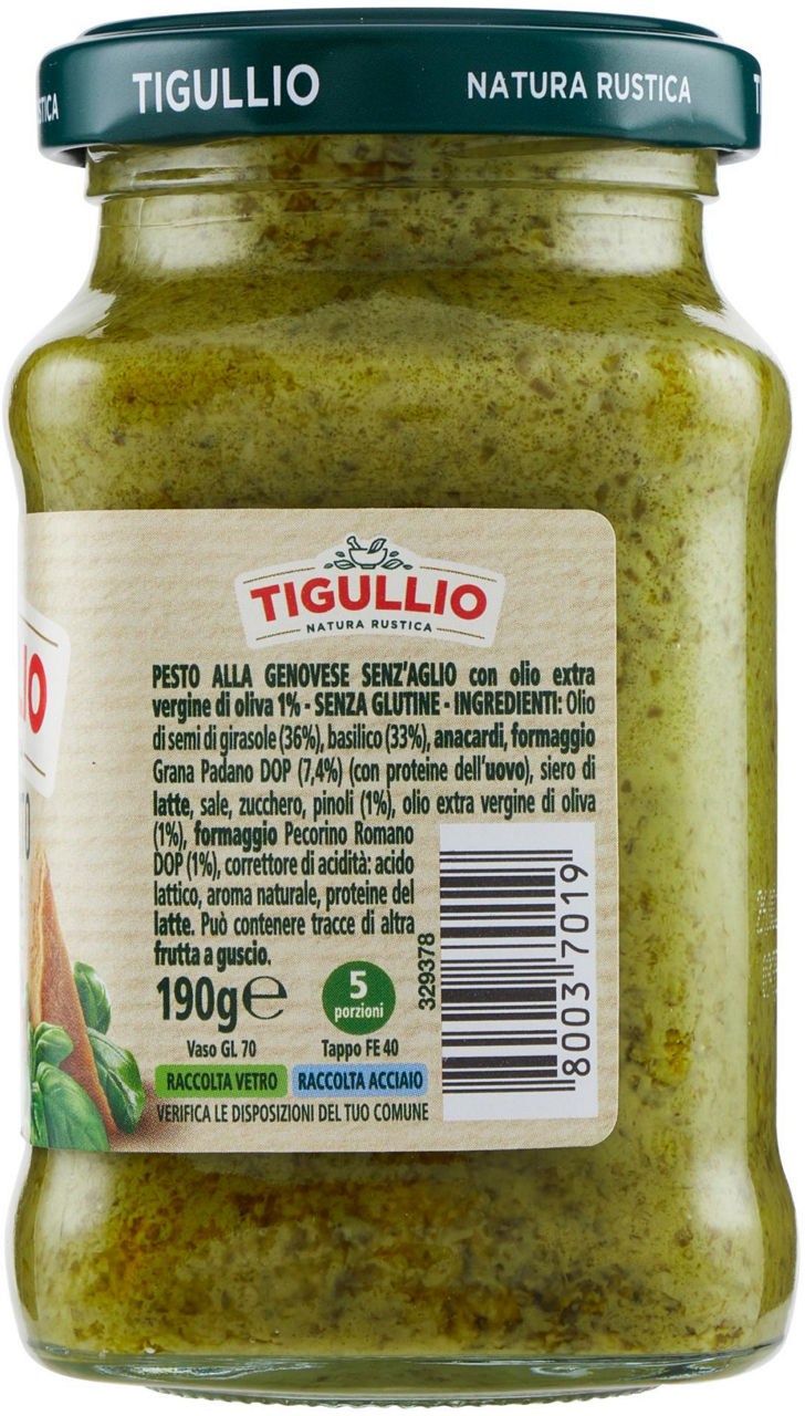 GRAN PESTO GENOVESE SENZA AGLIO STAR VASO G 190 - Immagine 31