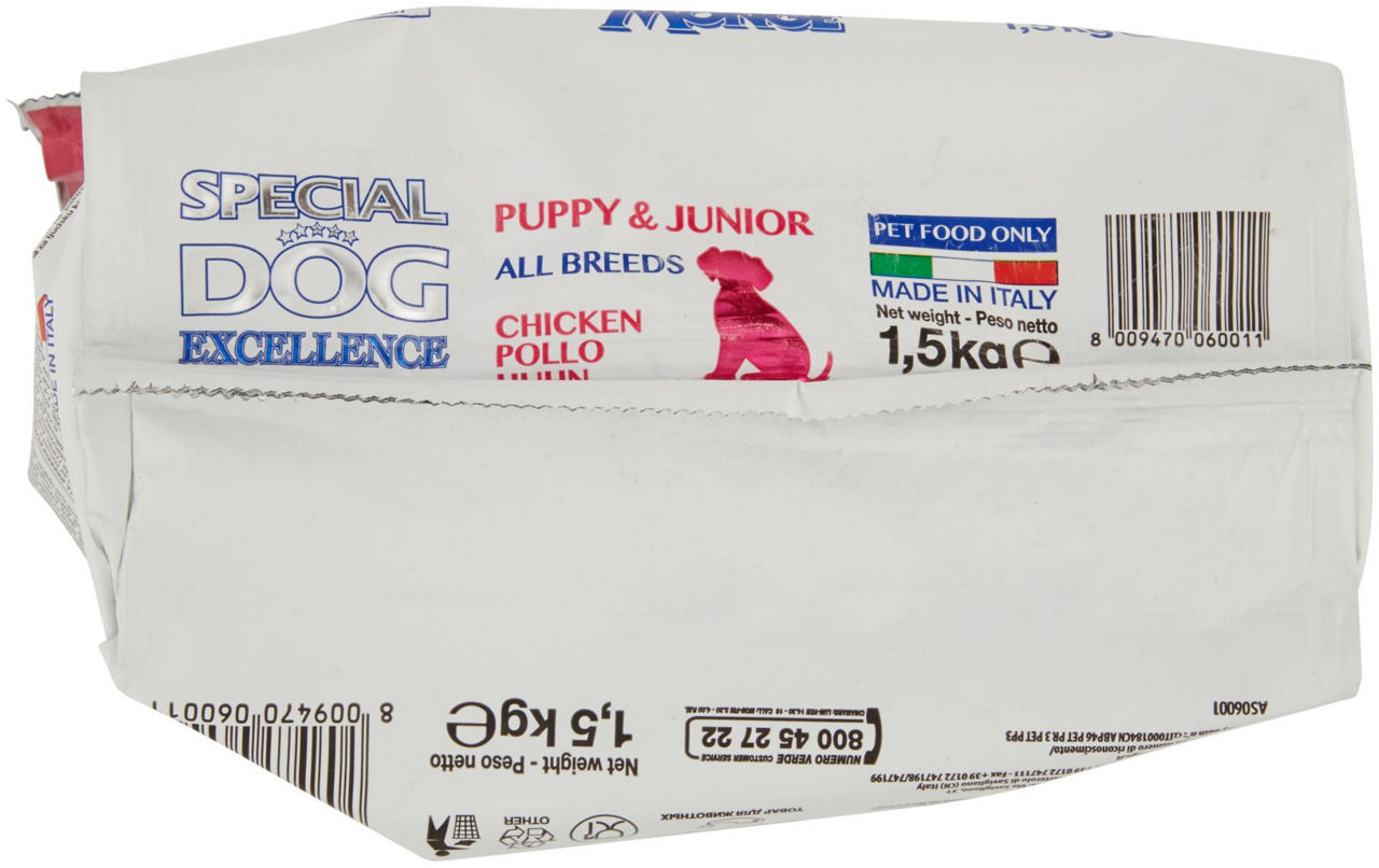 Crocchette per cani puppy e junior pollo 1,5 kg - Immagine 51