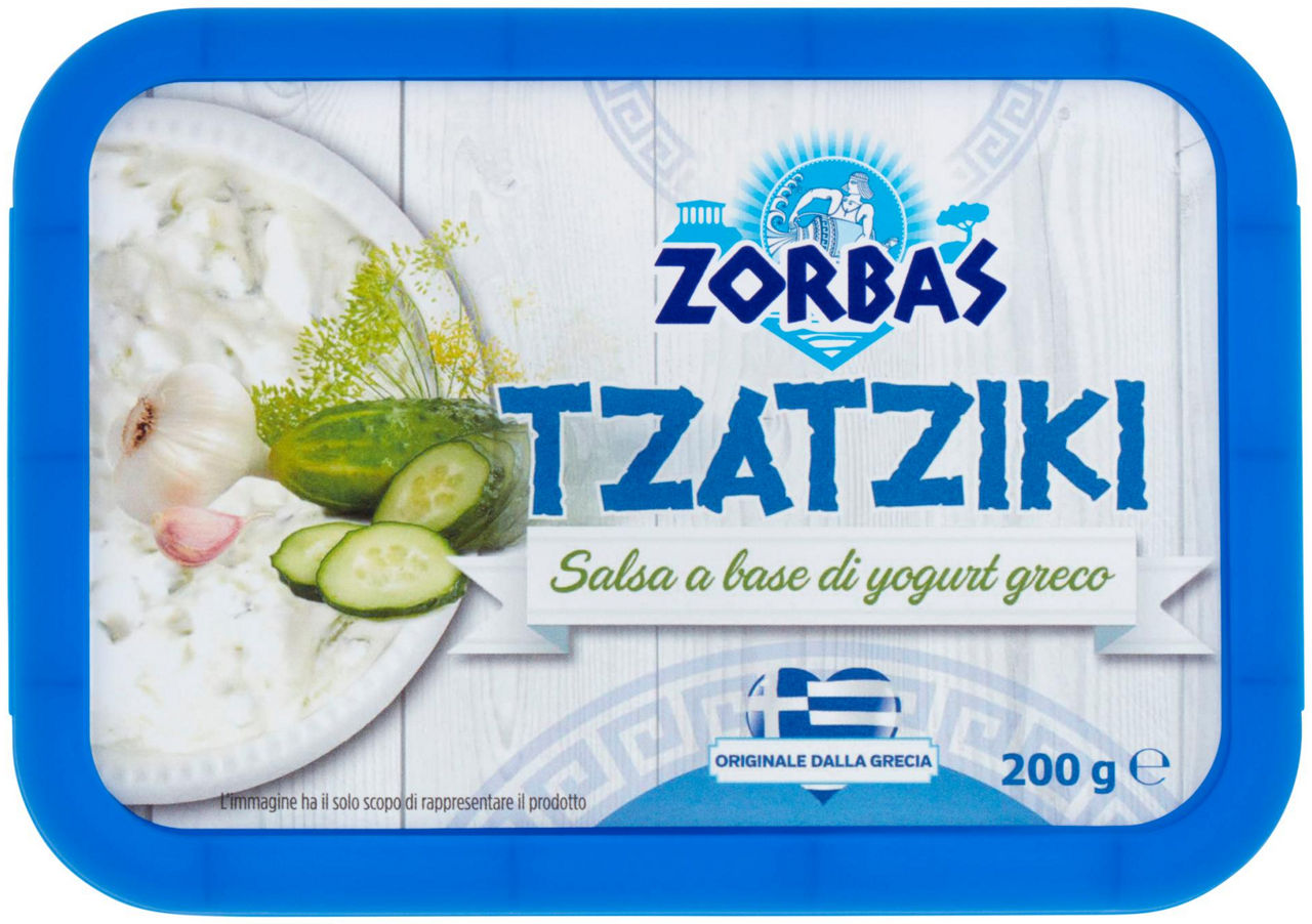 Salsa greca tzatziki zorbas vaschetta  g 200