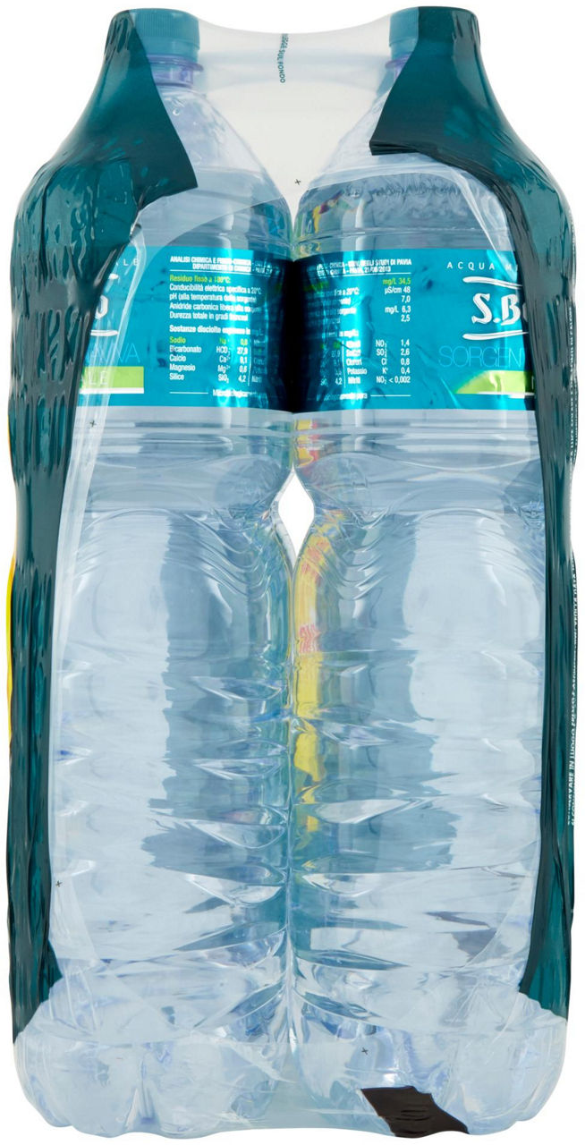 Acqua minerale naturale 2 lt x 4 + 2 pz omaggio - Immagine 11