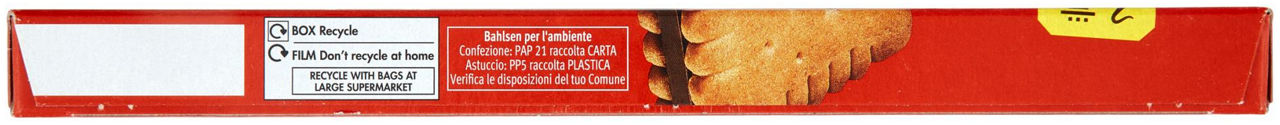 Snack tavoletta di cioccolato fondente in doppio biscotto 140 gr - Immagine 51