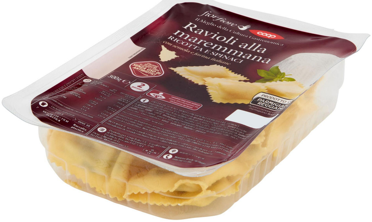 Ravioli freschi alla maremmana ricotta e spinaci 300 gr - Immagine 61