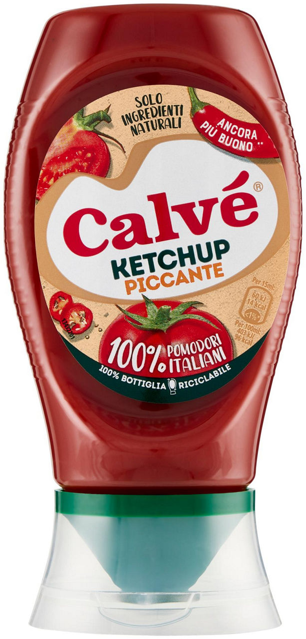Ketchup hot top down calvè g275
