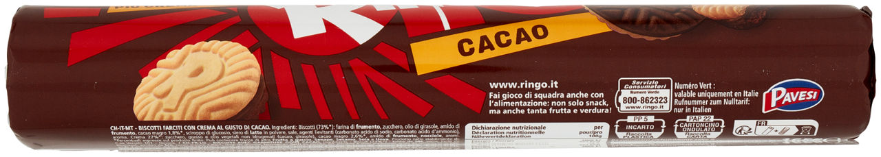 Biscotti ringo al cacao 165 gr - Immagine 161