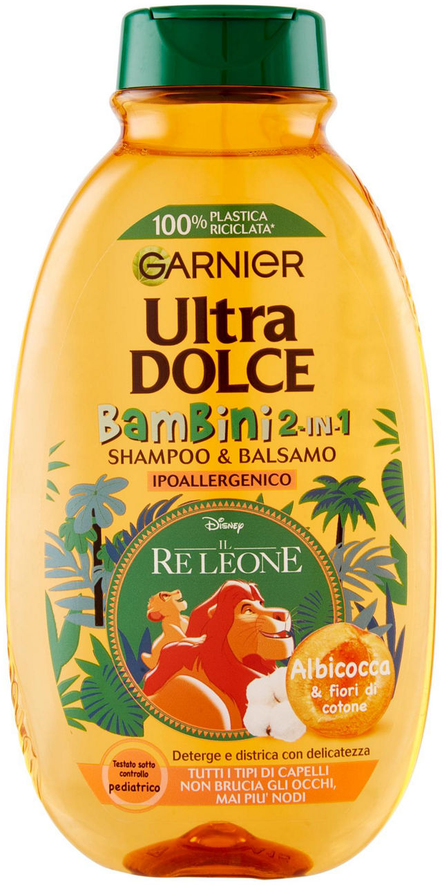 Shampoo ultra dolce enfants abricot ml 250