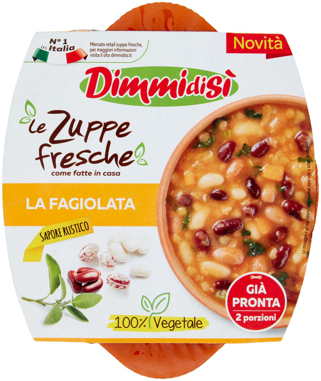 ZUPPA LA FAGIOLATA DIMMIDISI' CIOT. G 620 - Immagine 01