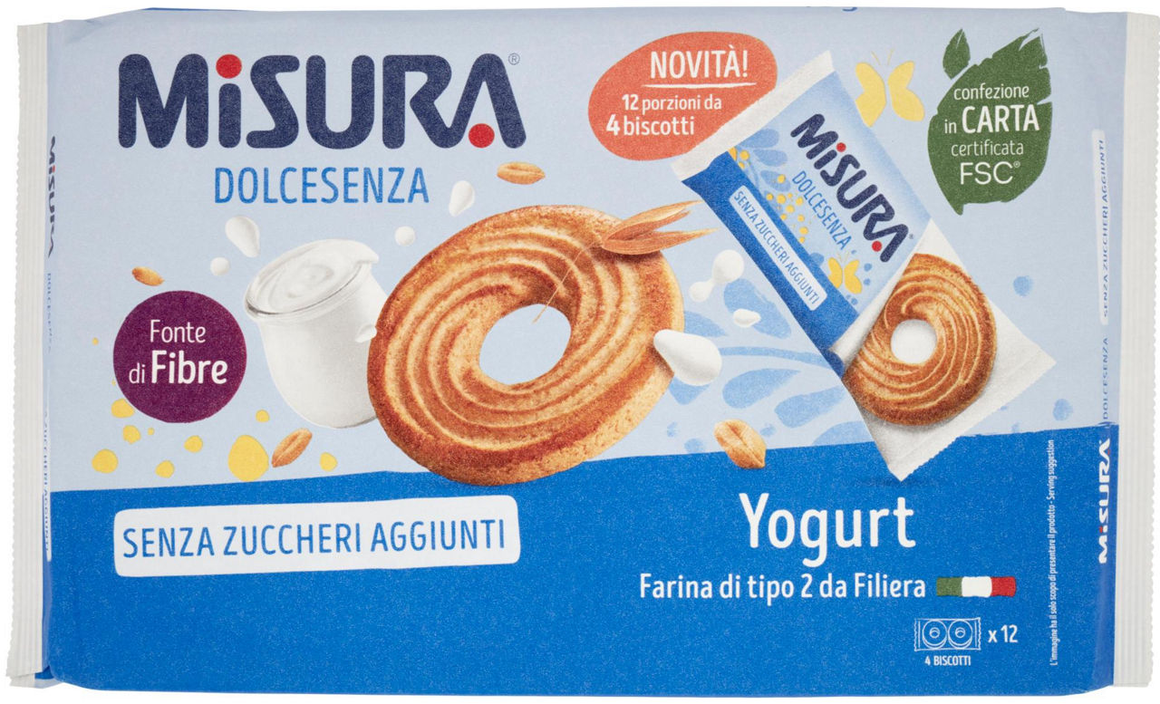 Biscotti Dolcesenza Yogurt 400g - 0