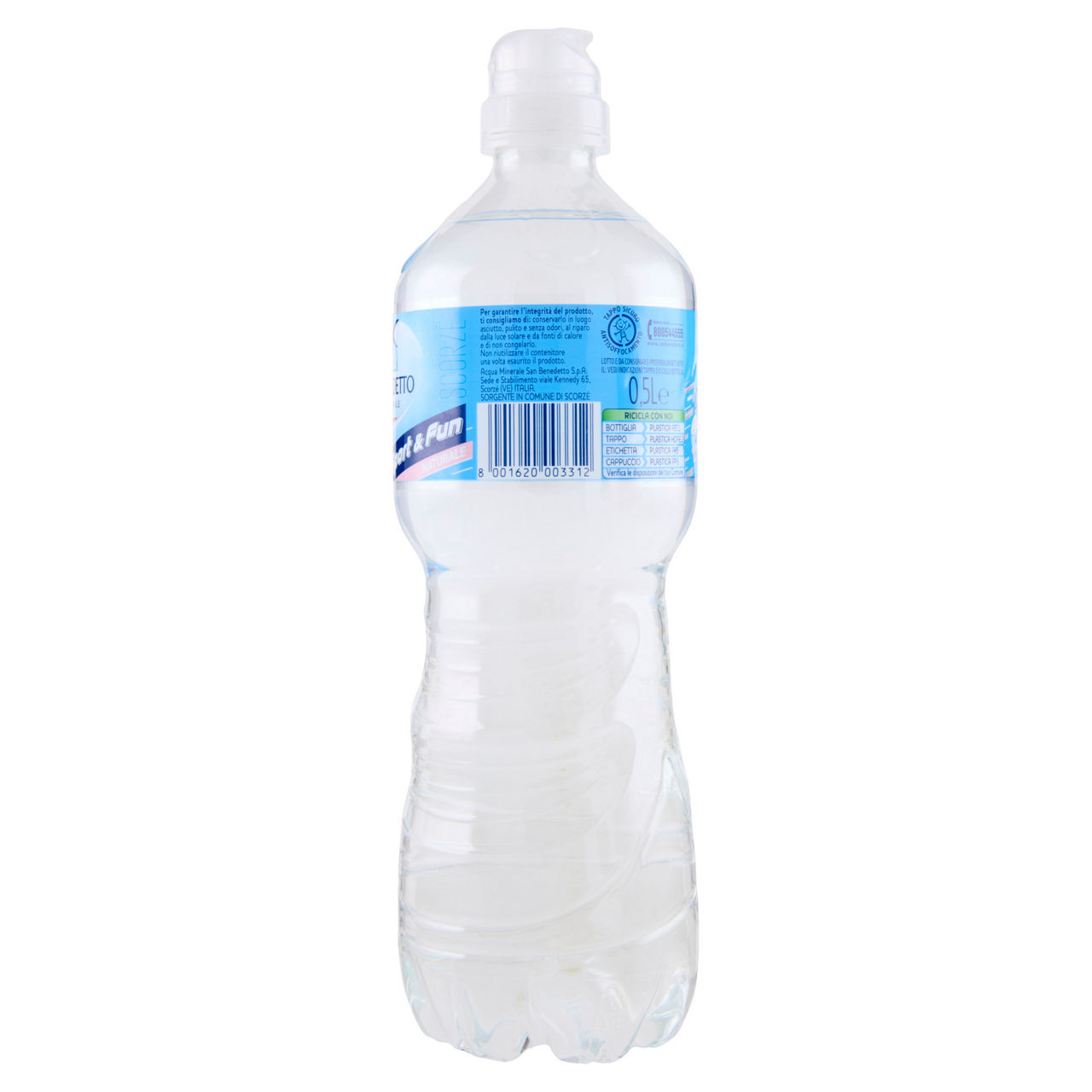 Acqua minerale naturale libera tappo sport 500 ml - Immagine 31