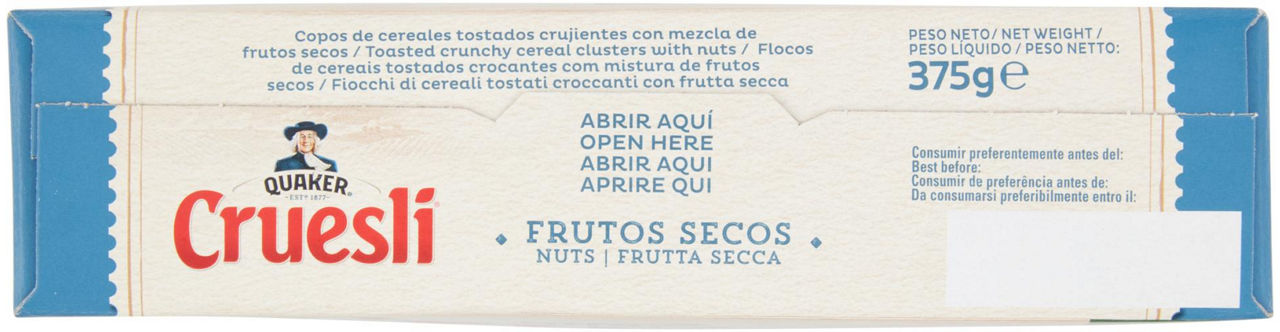 CRUESLI FRUTTA SECCA QUAKER G 375 - 4