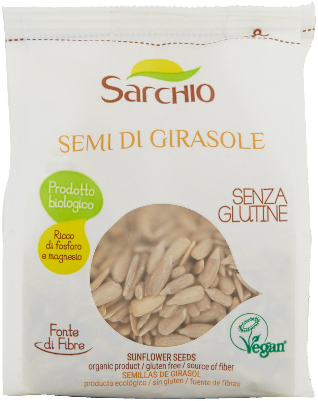 Semi di girasole senza glutine  biologici sarchio gr.150