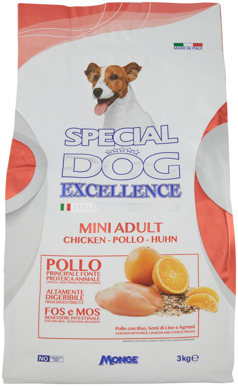 Crocchette special dog excellence mini kg.3