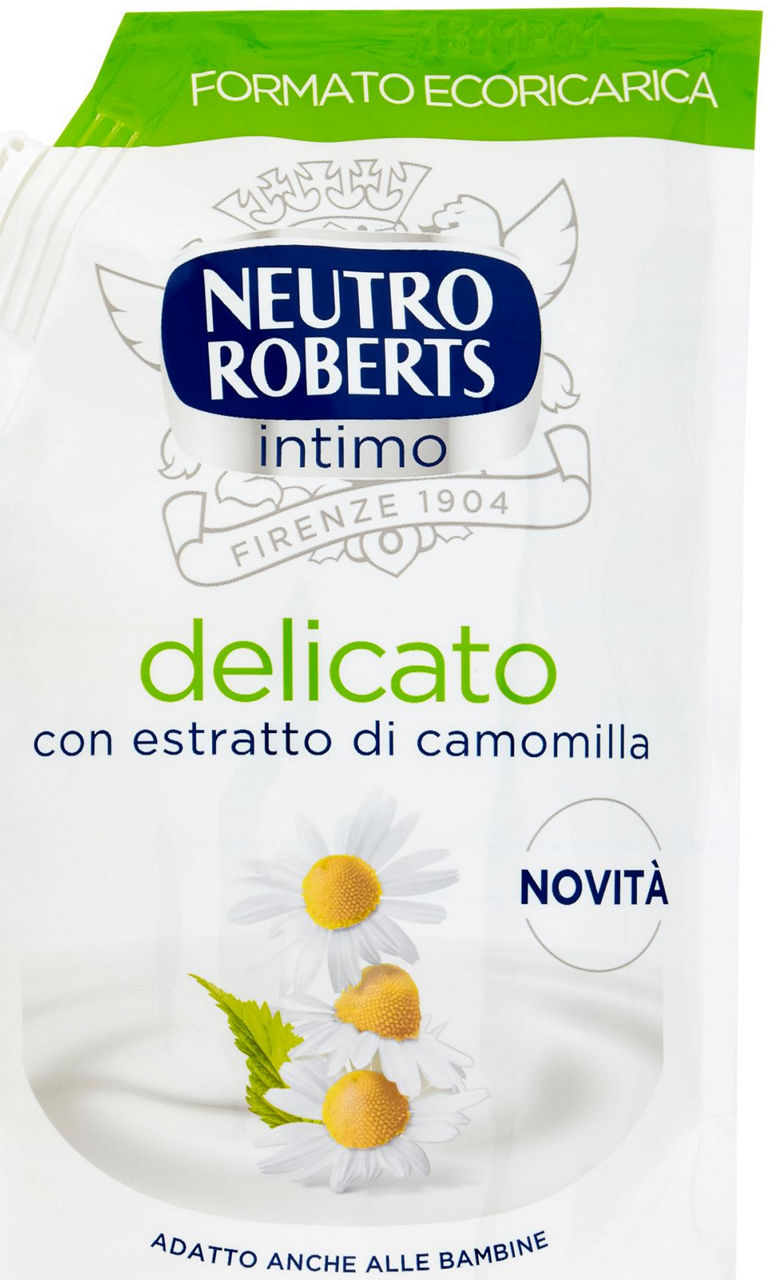 Detergente intimo neutro roberts ecopouch delicato ml 400