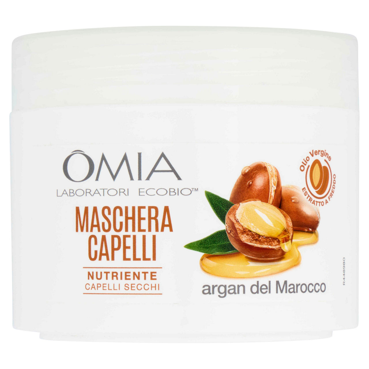 MASCHERA CAPELLI OLIO DI ARGAN ECOBIOLOGICO OMIA ML 250 - Immagine 111