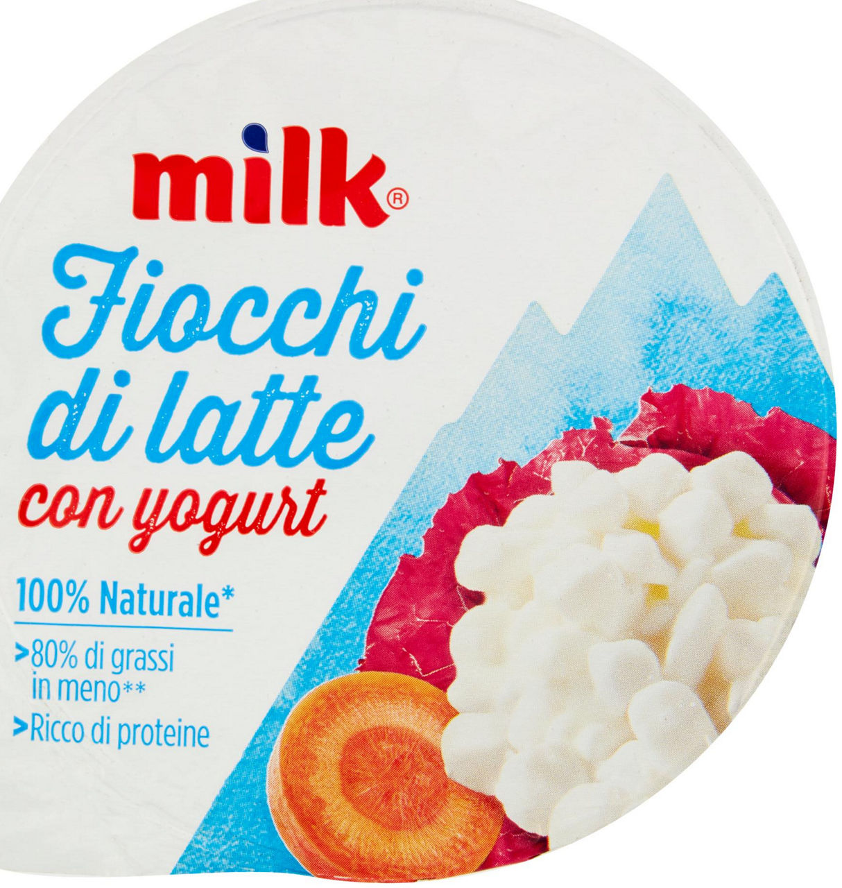 Milk fiocchi di latte con yogurt vaschetta g150