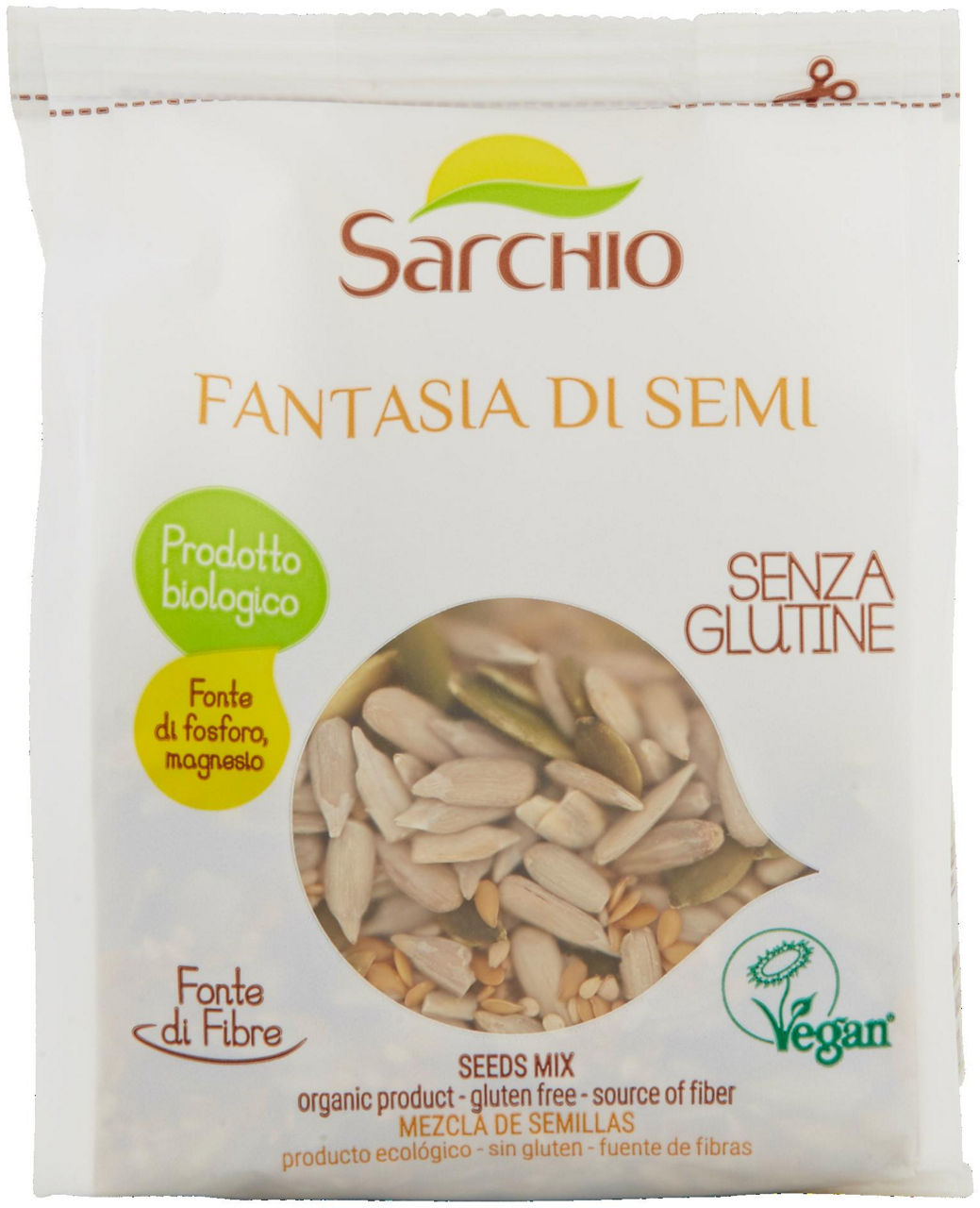 FANTASIA DI SEMI SENZA GLUTINE SARCHIO GR.180 - 0
