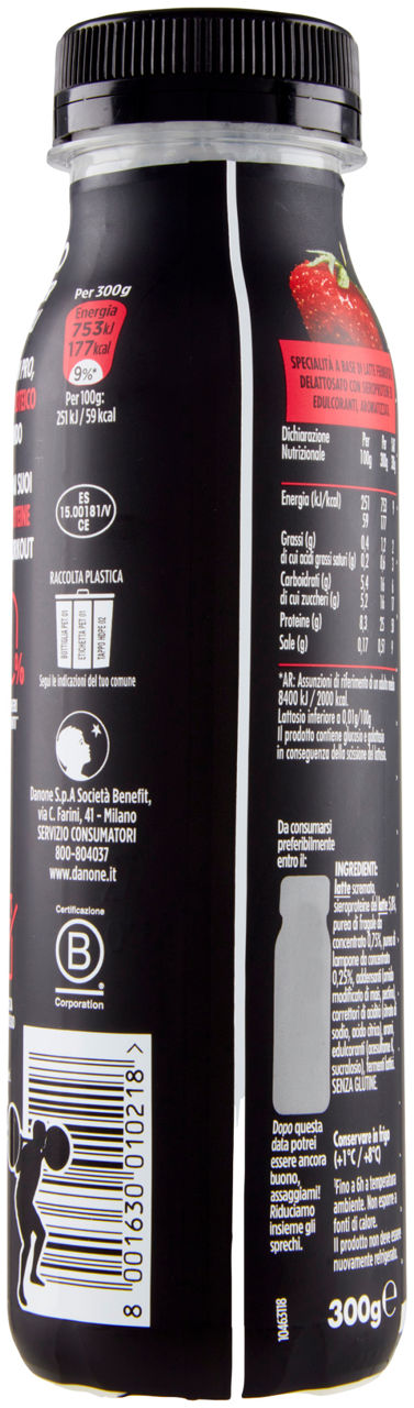 HI PRO DRINK FRAGOLA LAMPONE BARATTOLO G 300 - 2