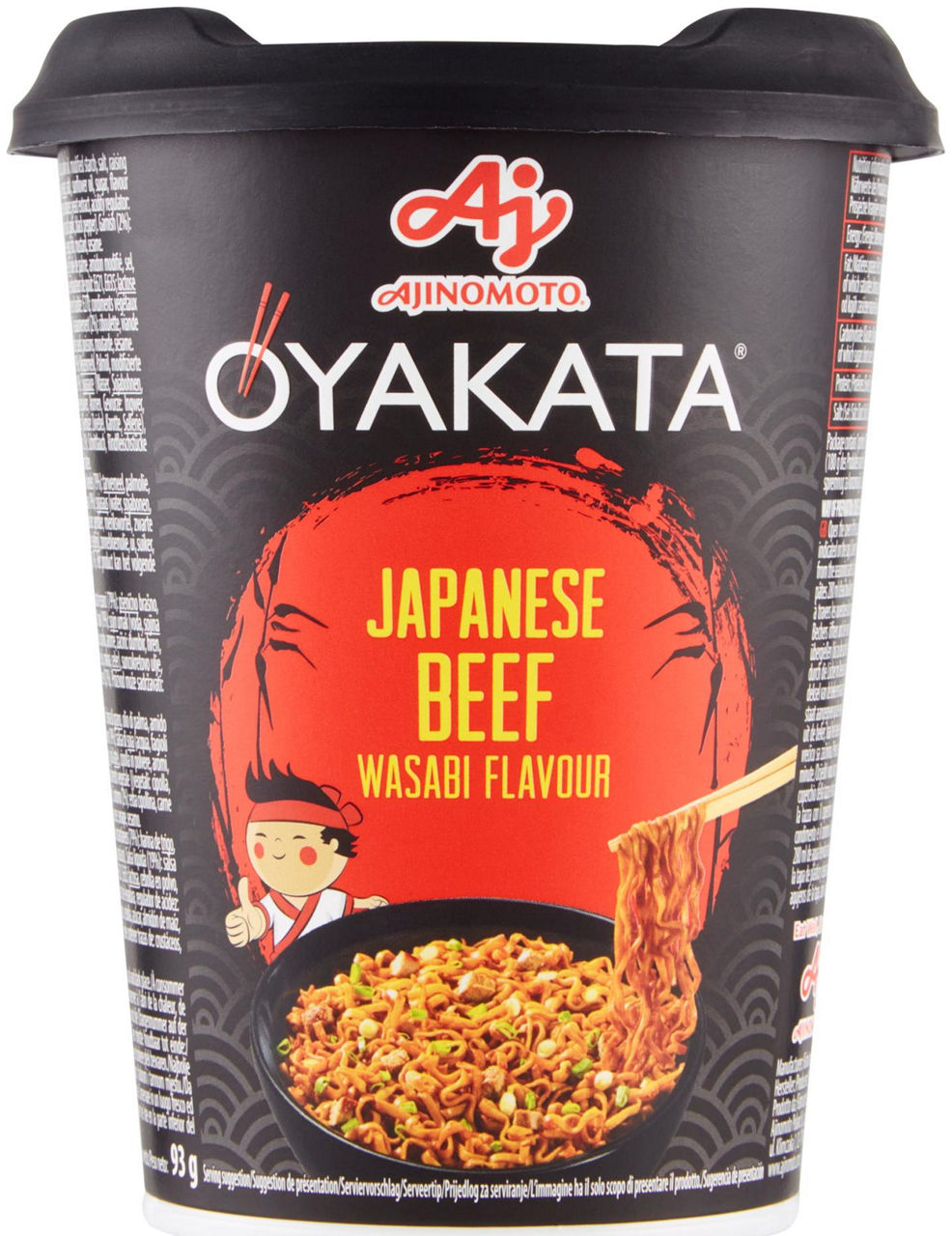 Soba cup noodles manzo oyakata g 93
