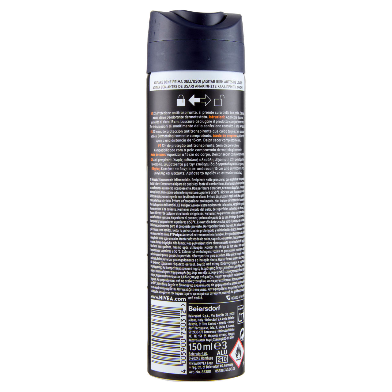 Deodorante spray uomo black&white ultimate 150 ml - Immagine 21