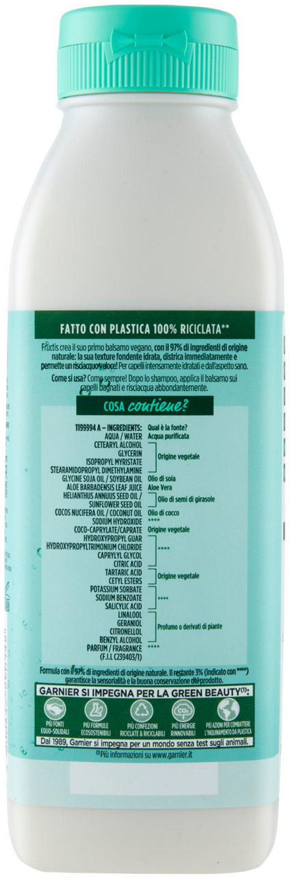 Balsamo idratante hair food aloe 350 ml - Immagine 21