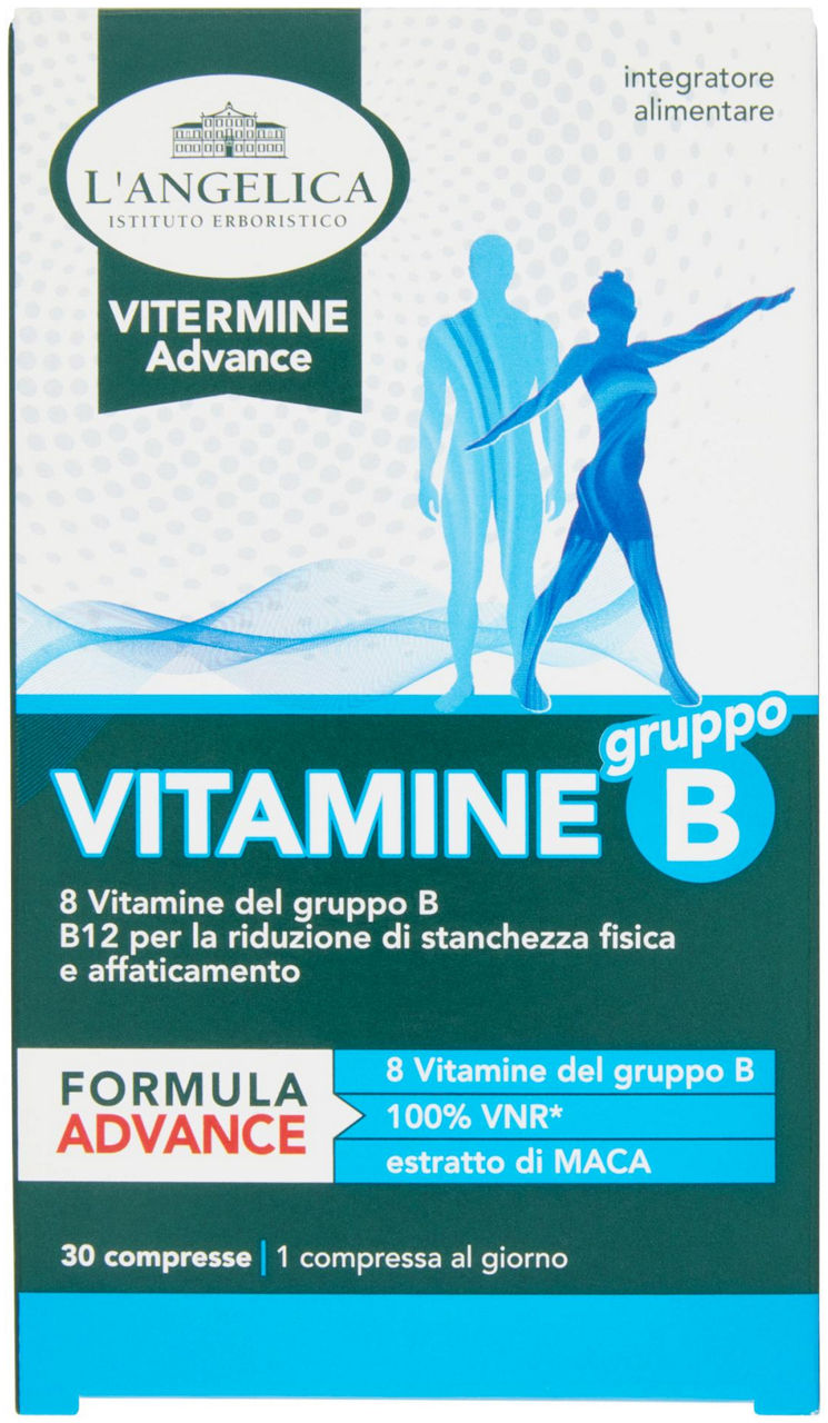 Integratore vitamine b l'angelica 30cp g14,7