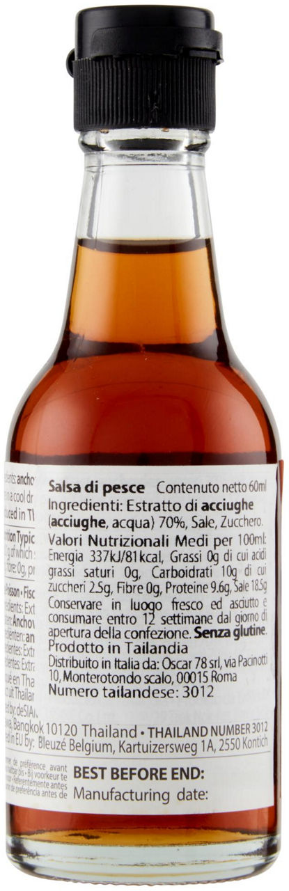 FISH SAUCE SENZA GLUTINE DE SIAM ML 60 - Immagine 21