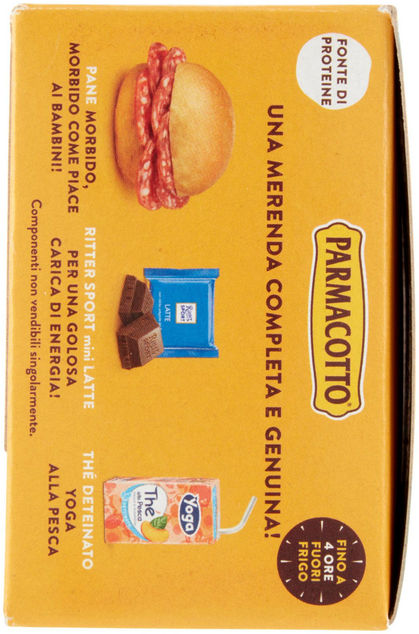KIT MERENDA PARMACOTTO  PANINO CON SALAME, THE, RITTER - 1