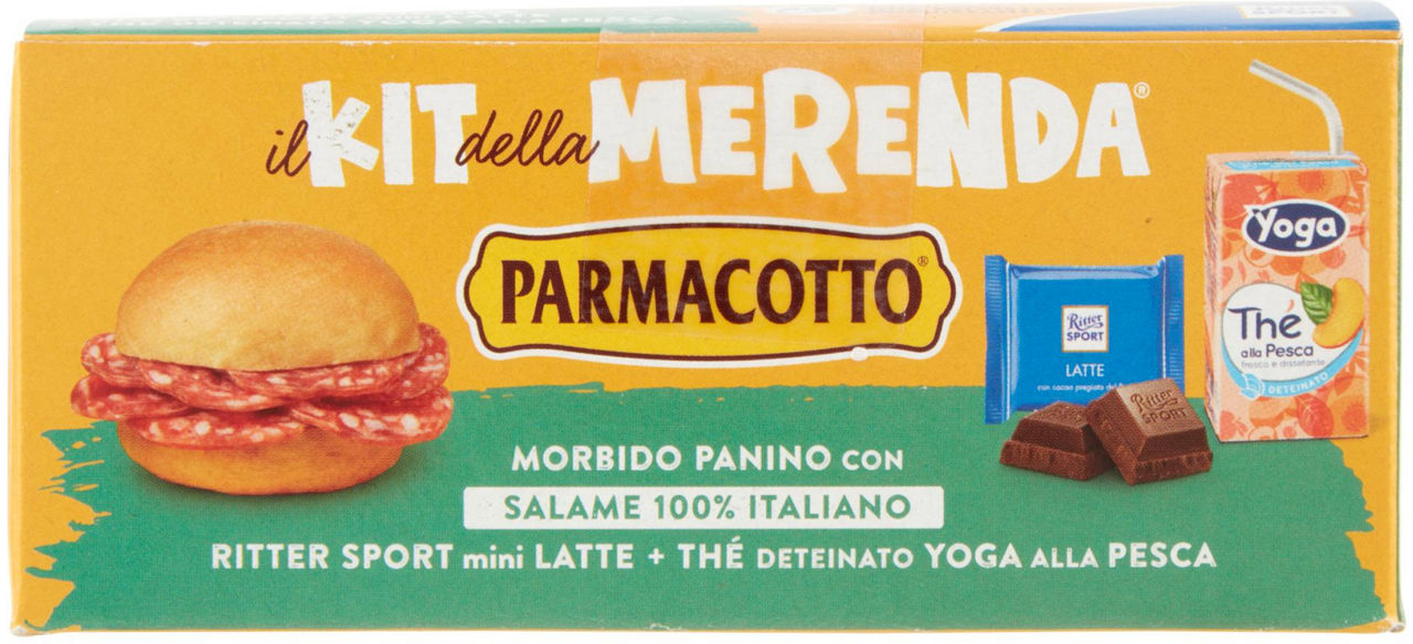 KIT MERENDA PARMACOTTO  PANINO CON SALAME, THE, RITTER - 5