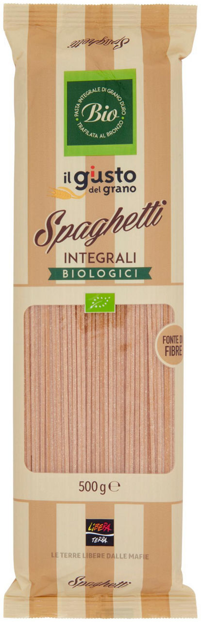 Spaghetti integrali biologici di grano duro gr 500