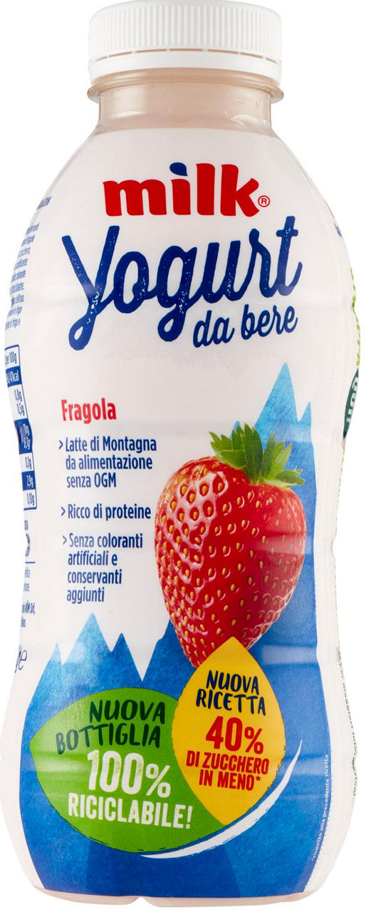 Yogurt da bere alla fragola 500 gr - Immagine 21