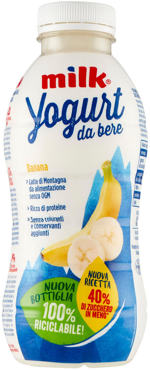 Yogurt da bere alla banana 500 gr