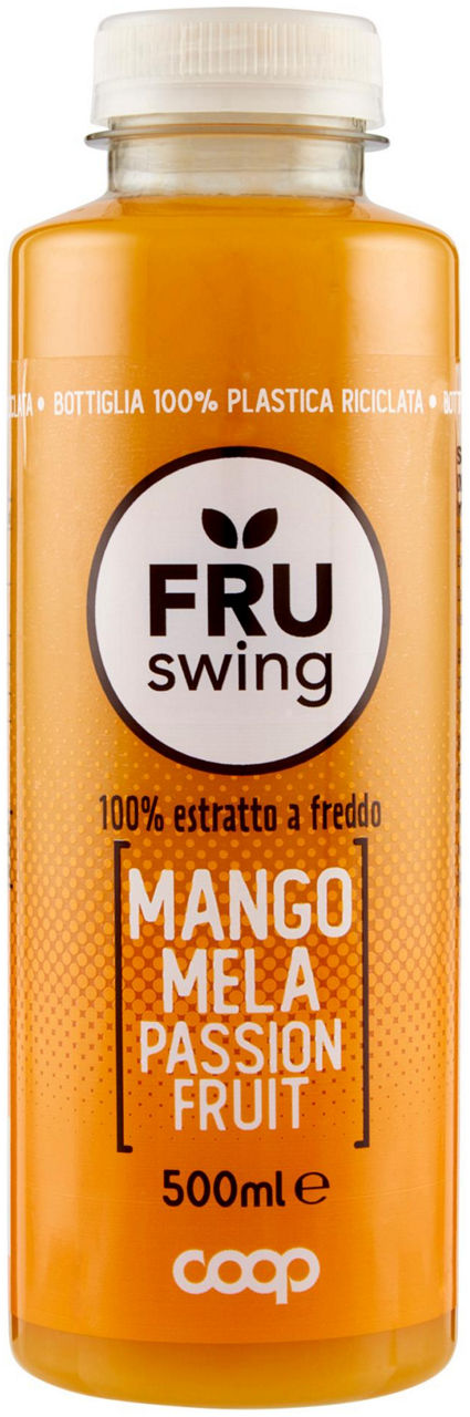 Succo fru swing 100% mango/frutto della passione e mela coop ml 500