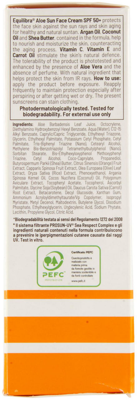 CREMA SOLARE VISO SPF 50+ ML 75 - Immagine 11