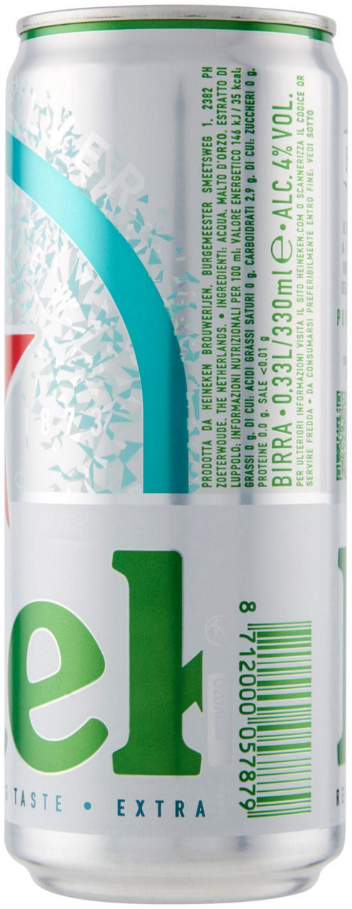 BIRRA HEINEKEN SILVER 4 GRADI LATTINA ML 330 - Immagine 31