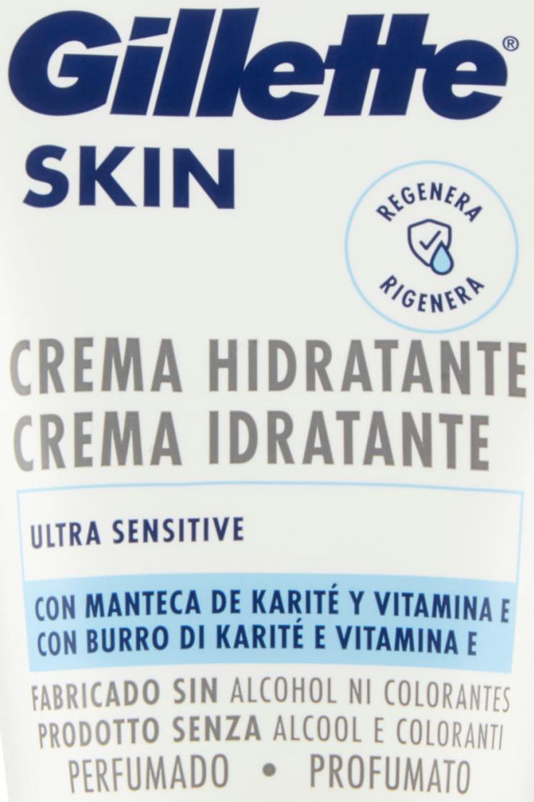 Crema idratante gillette skin ultra sensitive ml 100
