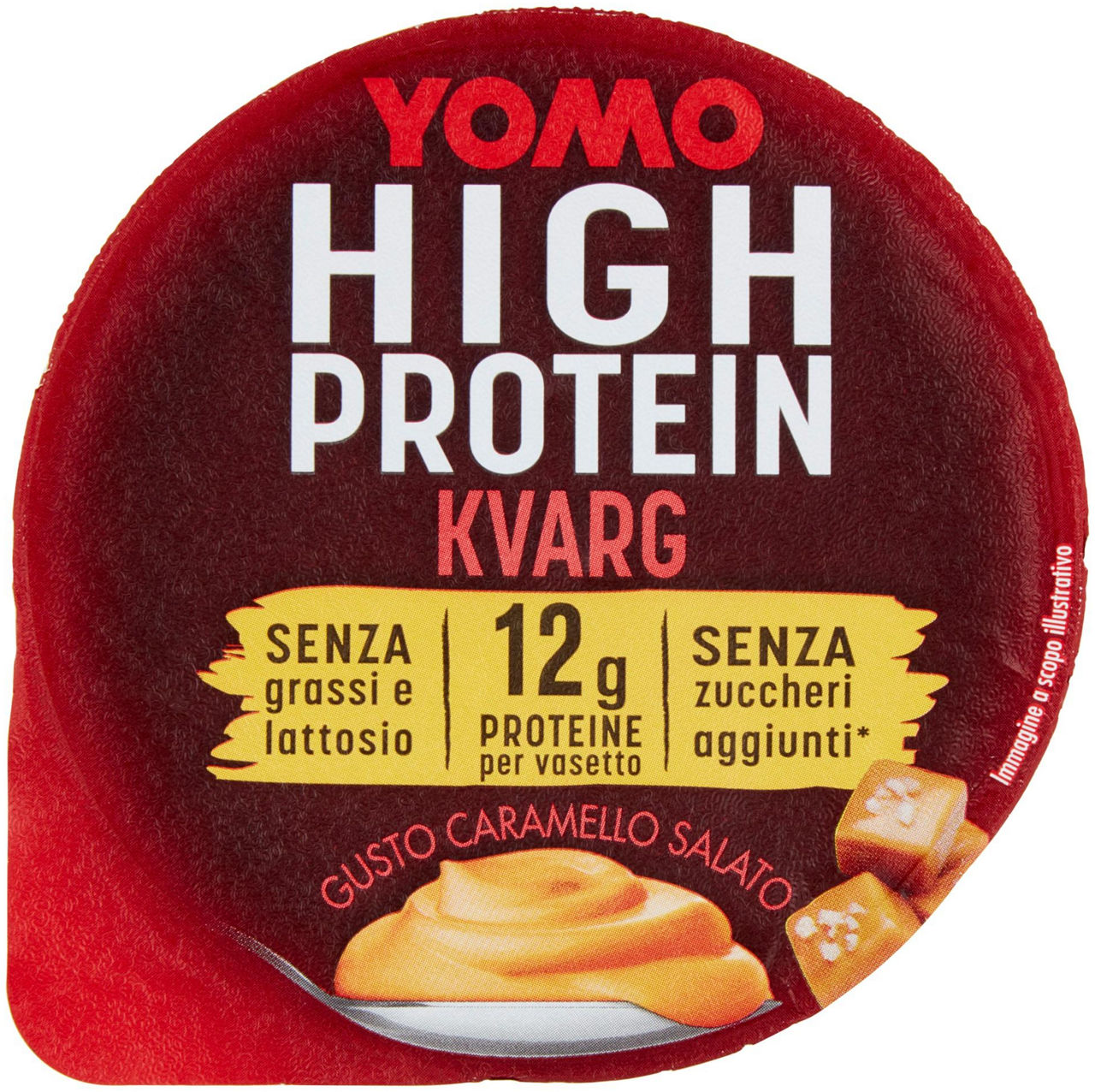 Yomo high protein kvarg caramello salato g 140
