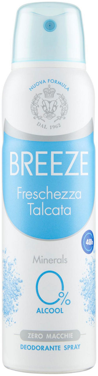 Deodorante spray freschezza talcata 150 ml