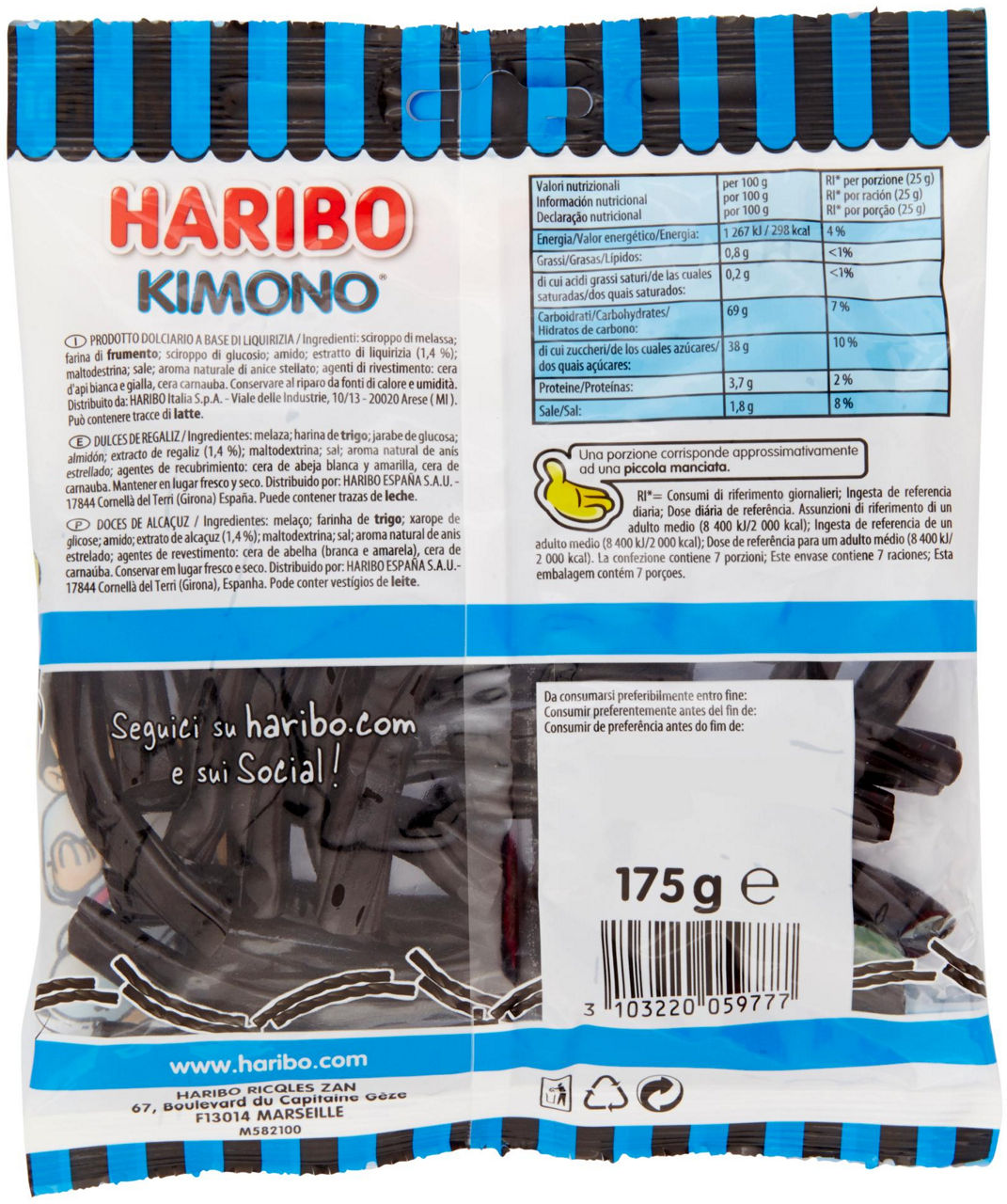 Caramelle kimono alla liquirizia 175 gr - Immagine 21