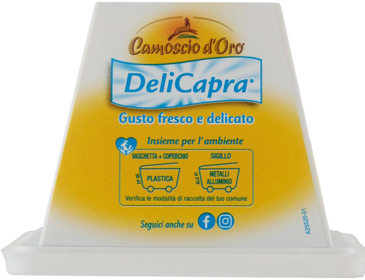 CAMOSCIO D'ORO DELICAPRA SPALMABILE SAVENCIA VASCHETTA 150 G - 6