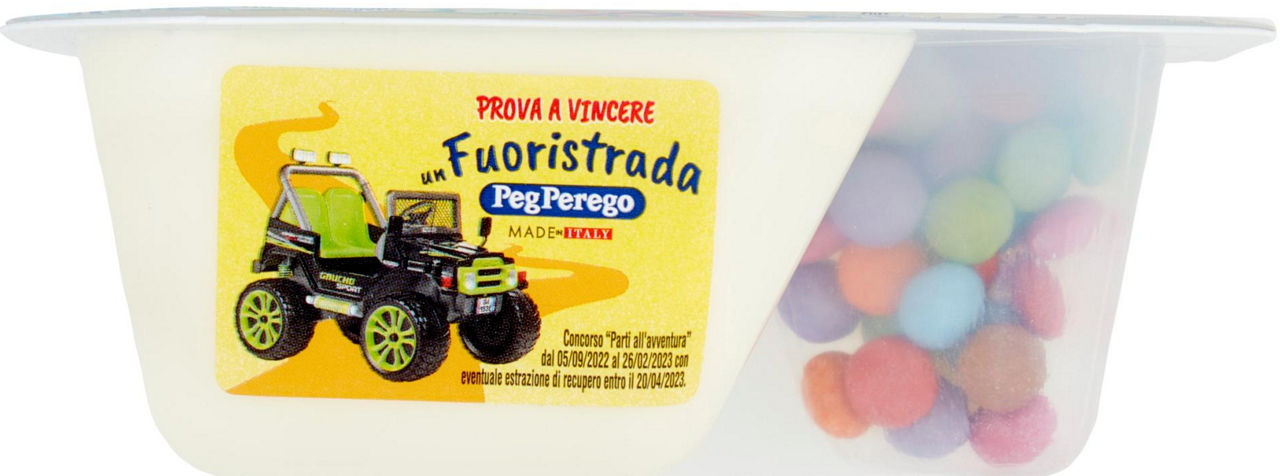 YOGURT FRUTTOLO SMARTIES VANIGLIA NESTLE' BICOMPARTO 120G - Immagine 51