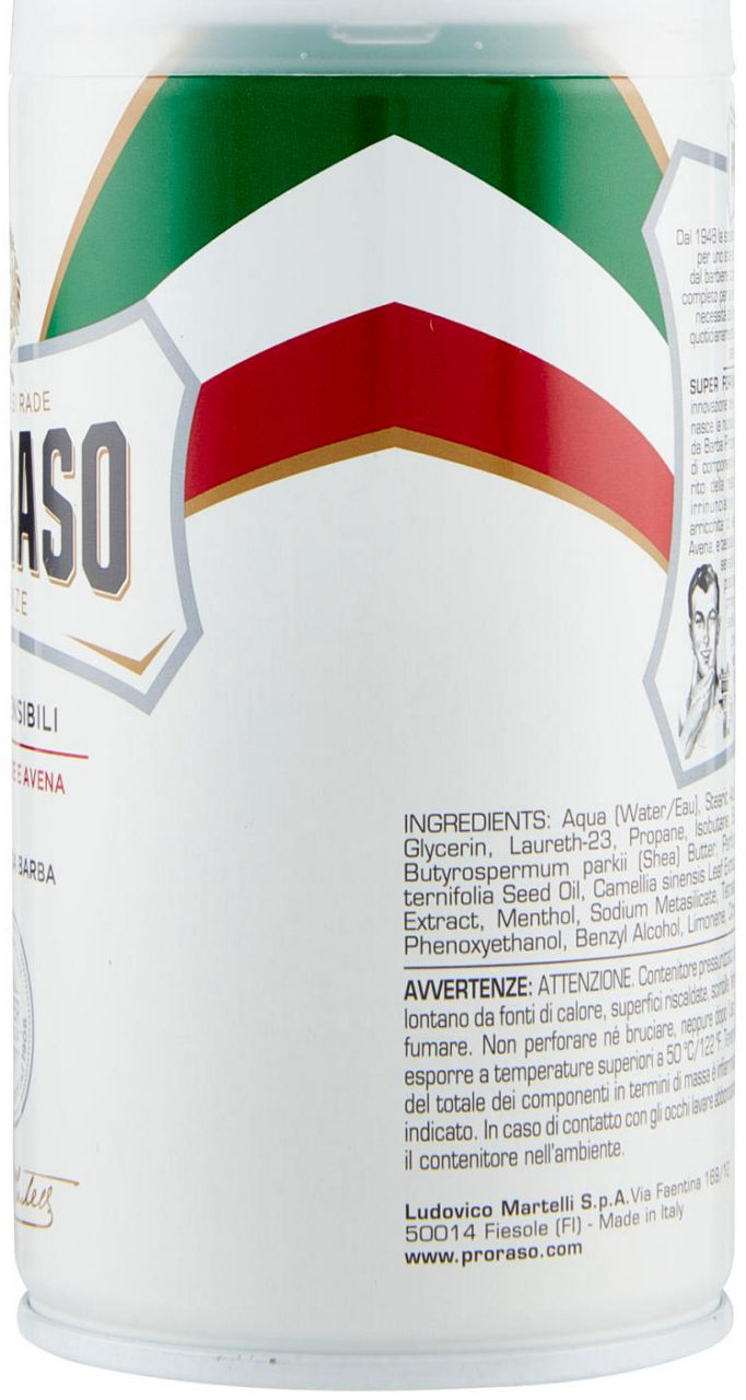 SCHIUMA DA BARBA PRORASO PELLI SENSIBILI ML 300 - Immagine 31