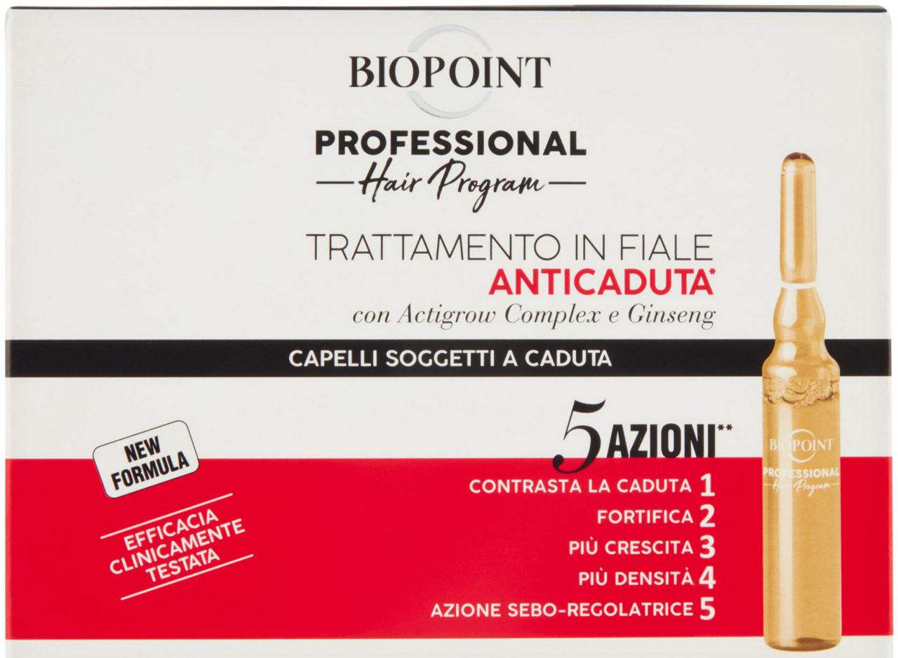 Fiale anticaduta biopoint hair program professional 10xml 7