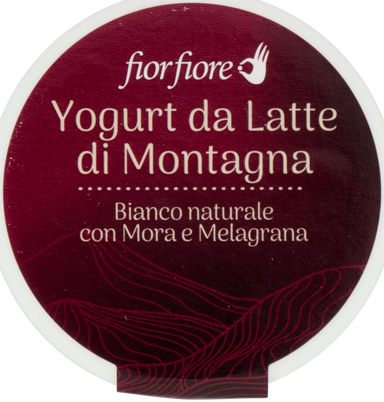 Yogurt bianco con latte di montagna mora e melagrana 150 gr - Immagine 41