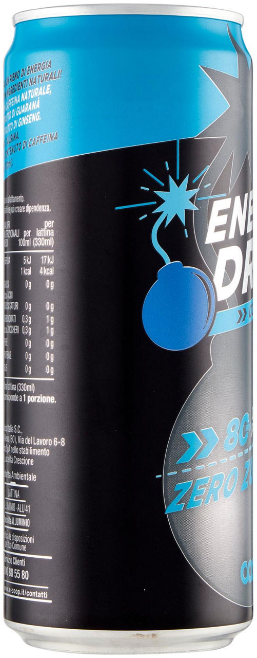 ENERGY DRINK ZERO COOP LATTINA ML 330 - 1