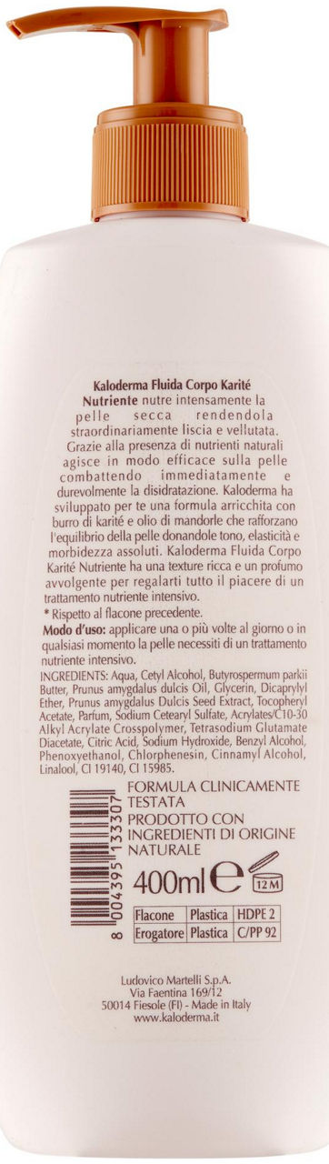 CREMA FLUIDA KALODERMA KARITE' NUTRIENTE ML 400 - Immagine 21